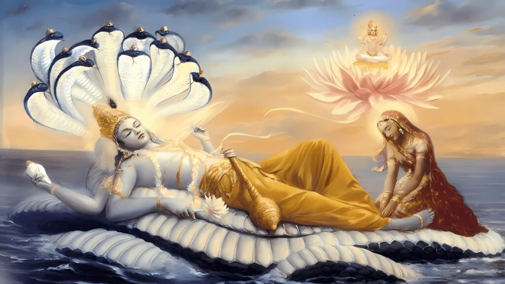 The Reverence Between Shiva and Vishnu
