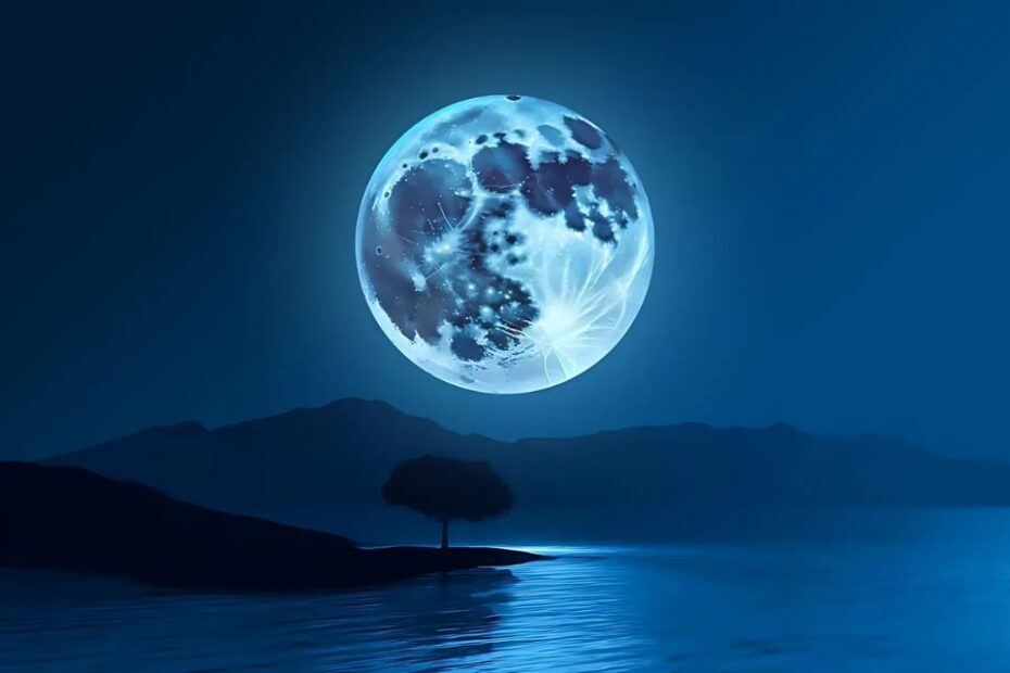 Blue Moon in Aquarius