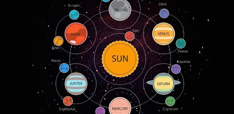 Zodiac Signs and Their Planetary Rulers