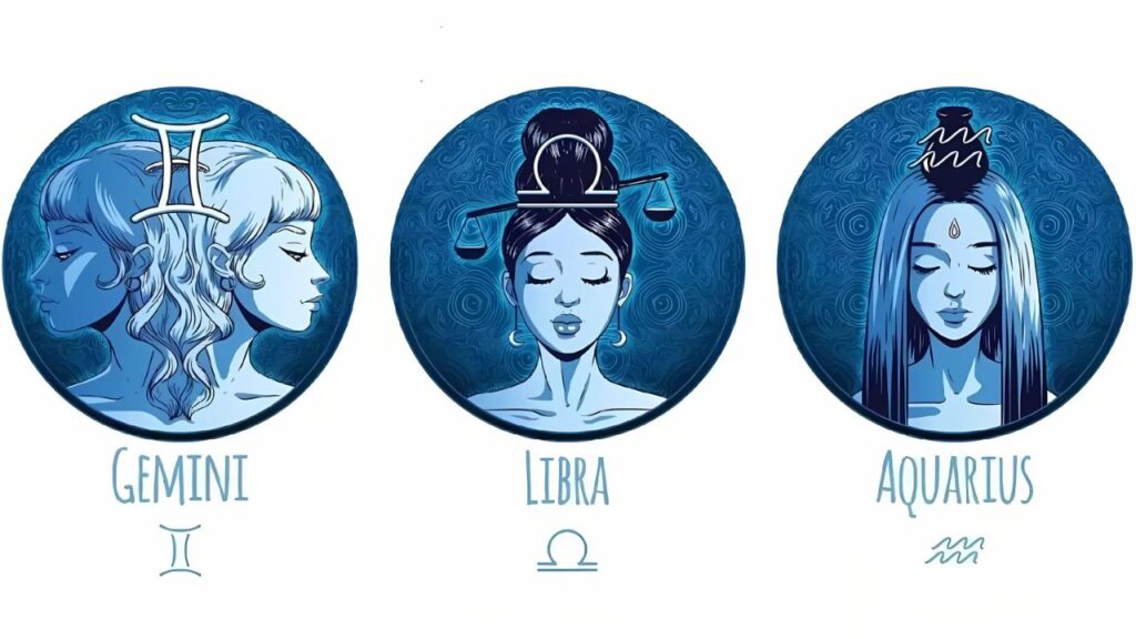 Air Signs (Gemini, Libra, Aquarius): The Communicators